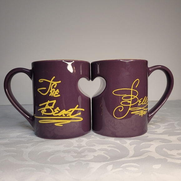 Beauty and the Beast Purple Mug Set - Picture 2 of 10